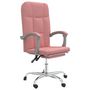 Voir la diapositive 2 : VIDAXL Fauteuil inclinable de bureau Rose Similicuir
