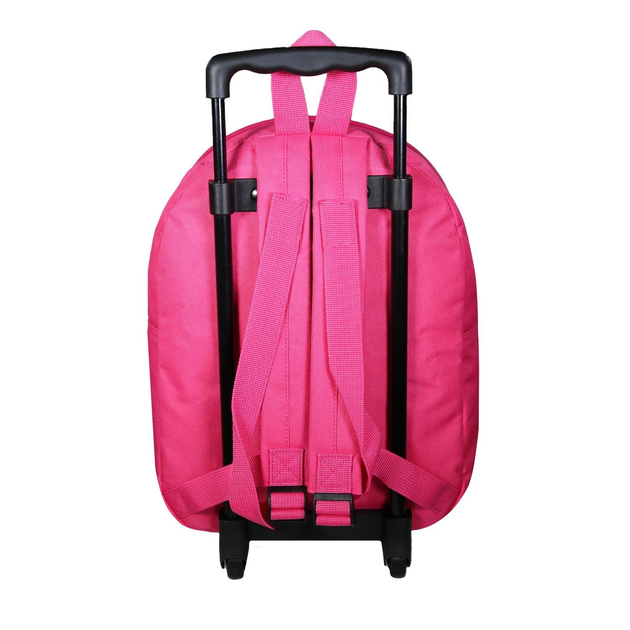 Voir la diapositive 4 : Bagtrotter Sac à dos à roulettes 32 cm maternelle Rainbow High Multicolore