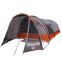 Voir la diapositive 4 : VIDAXL Tente familiale tunnel 8 personnes gris impermeable