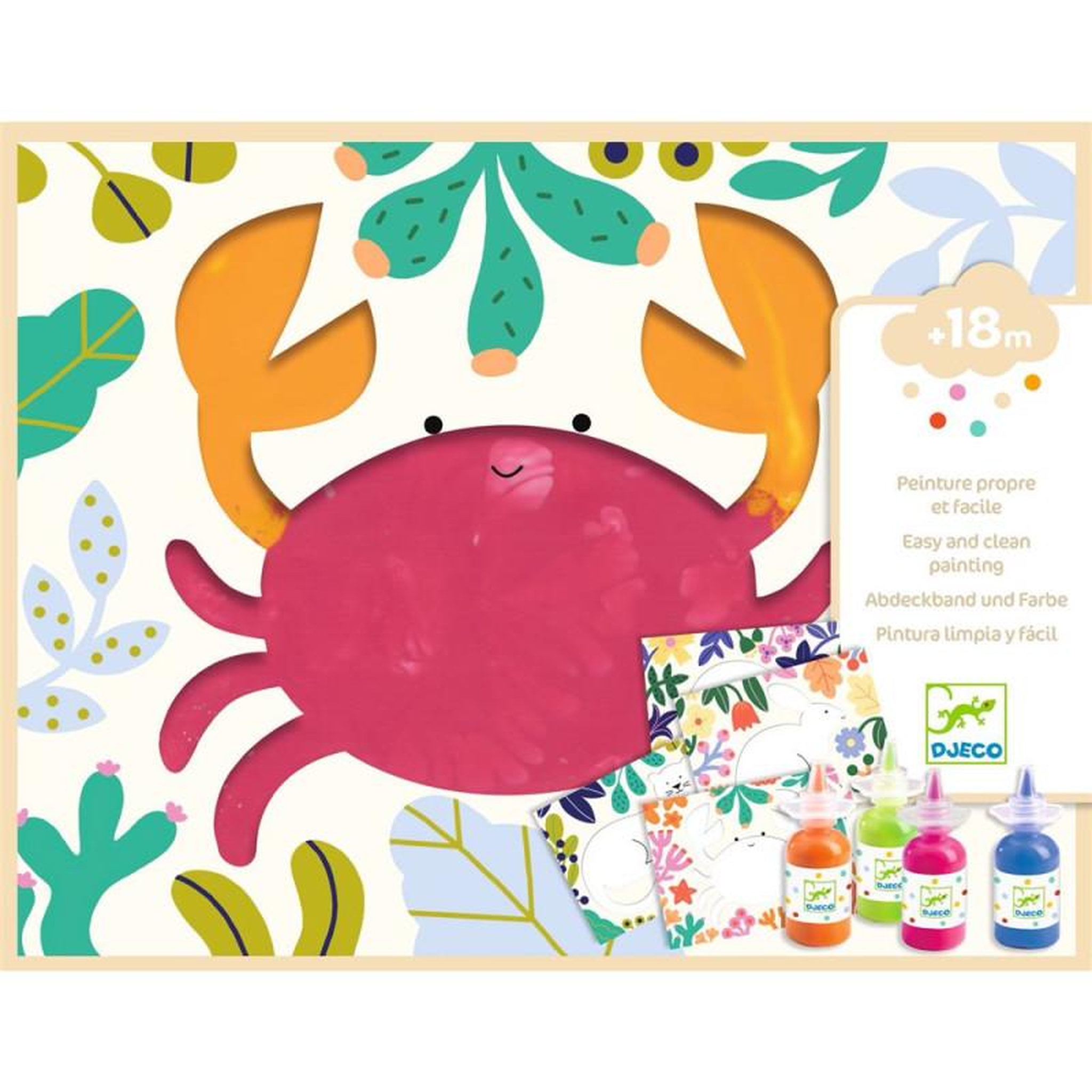 Djeco Peinture enfant Djeco Barbouille et beau