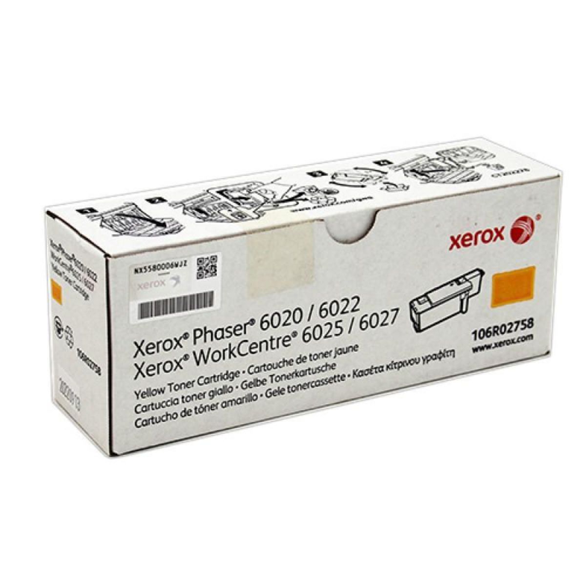 Xerox Xerox Cartridge 6020 Yellow Gelb (106R02758)