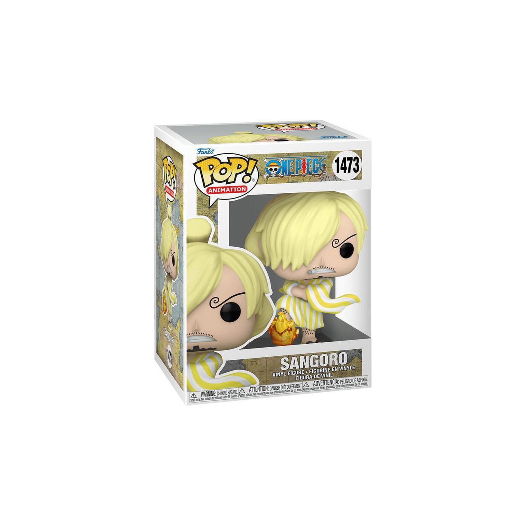 Voir la diapositive 3 : Funko Figurine Funko Pop Animation One Piece Sangoro Wano