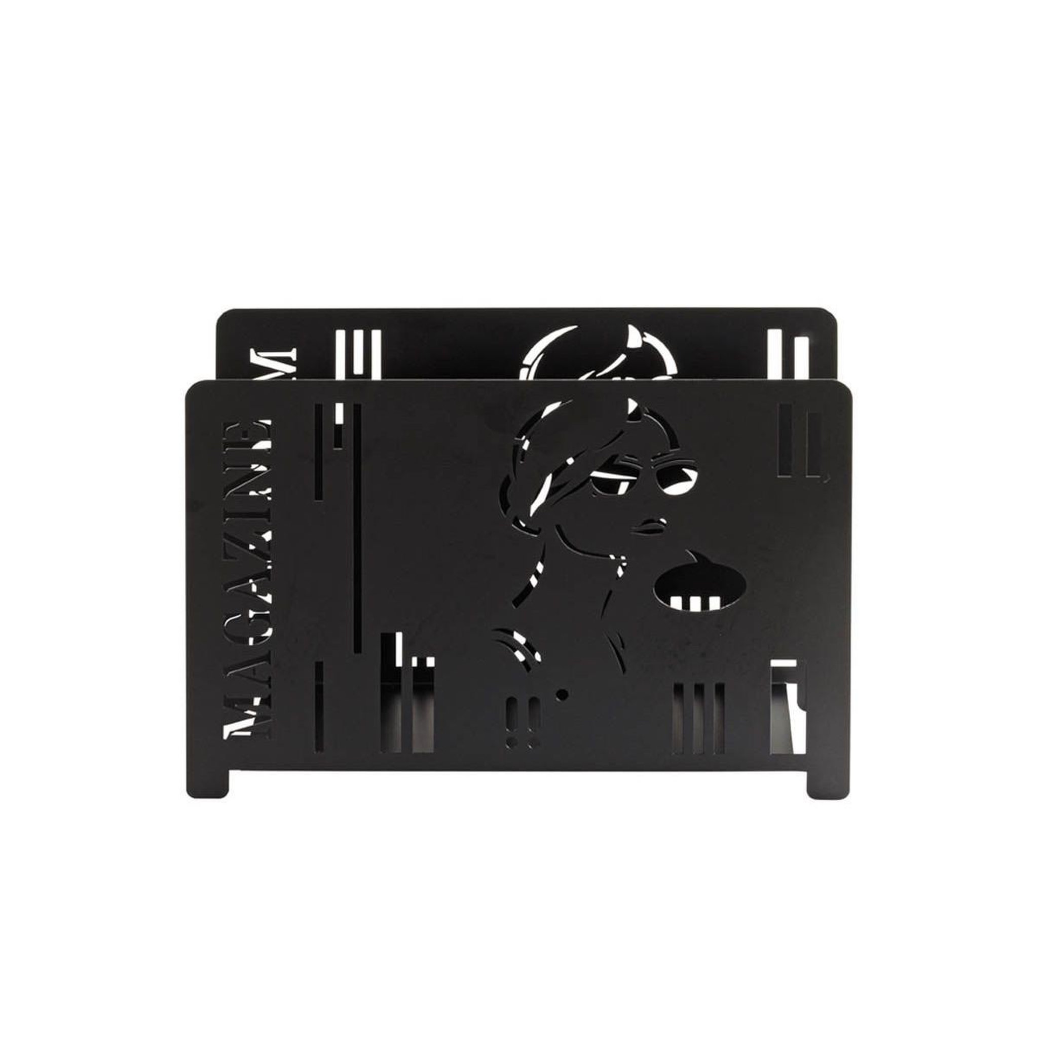 Voir la diapositive 3 : Paris Prix Porte-revues design  magazine  37cm noir