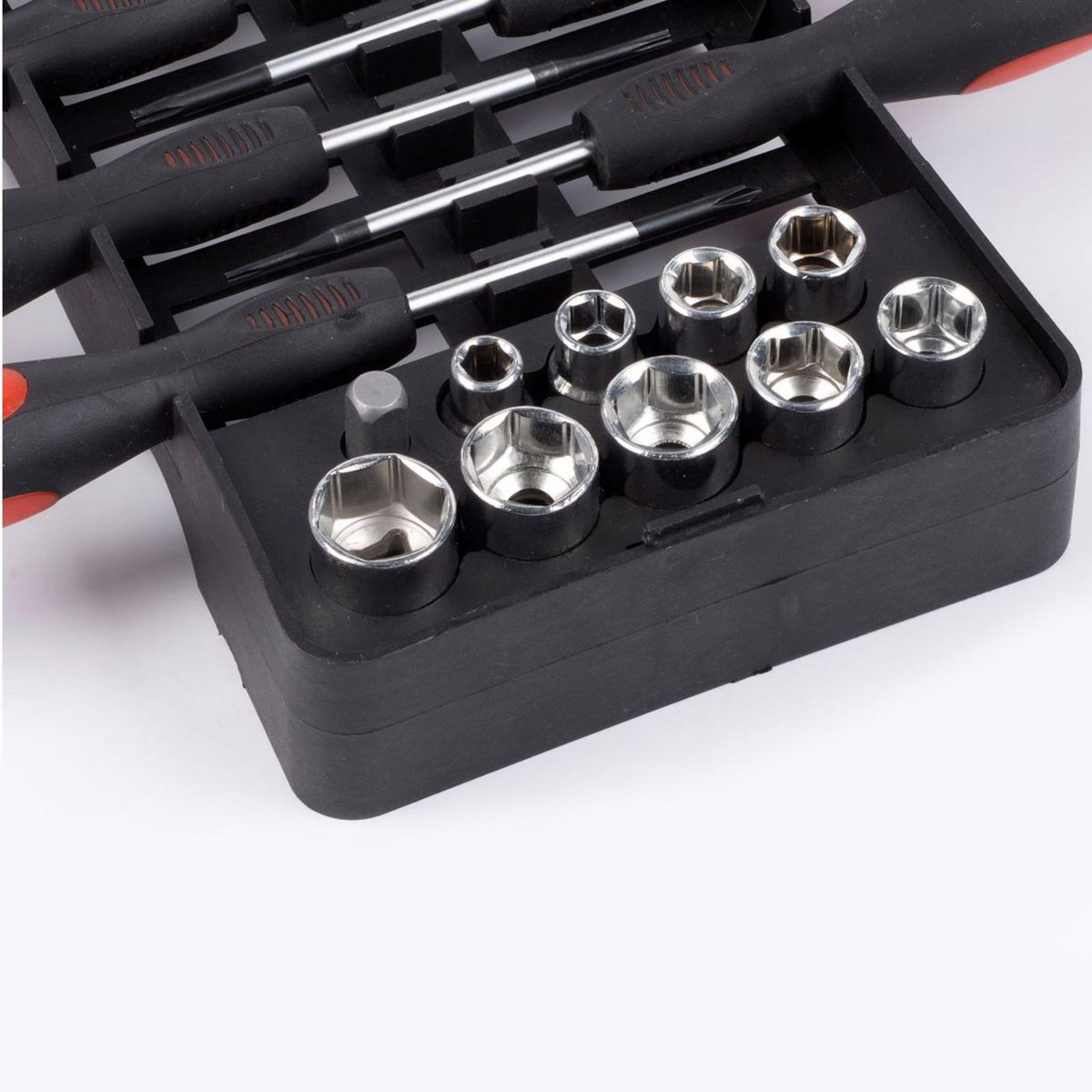 KREATOR Coffret de 44 tournevis multi-usage avec support