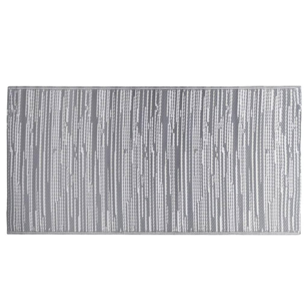 VIDAXL Tapis d'exterieur ARAKIL Gris 120x180 cm PP