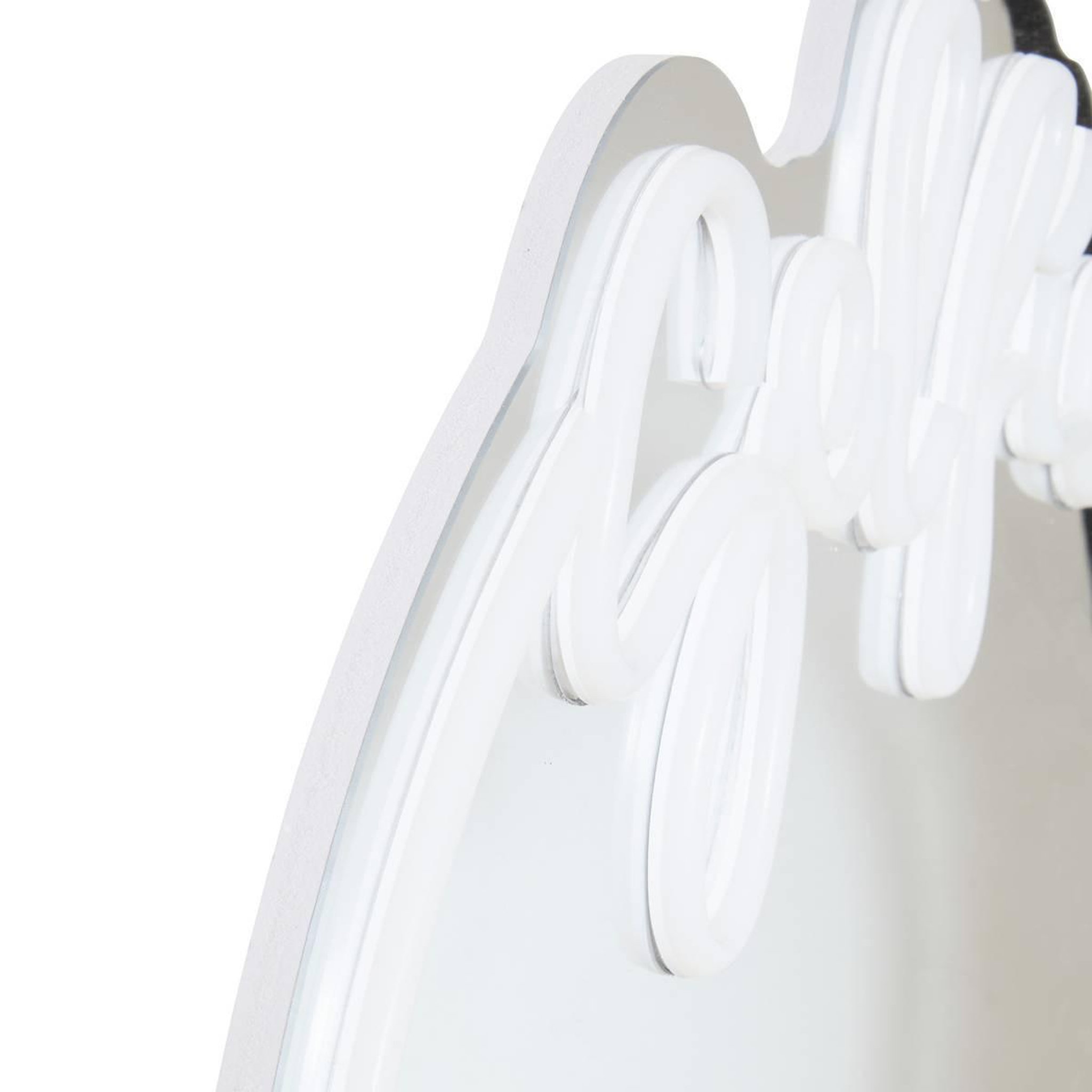 Voir la diapositive 2 : ATMOSPHERA Miroir néon led  selfie  35cm multicolore
