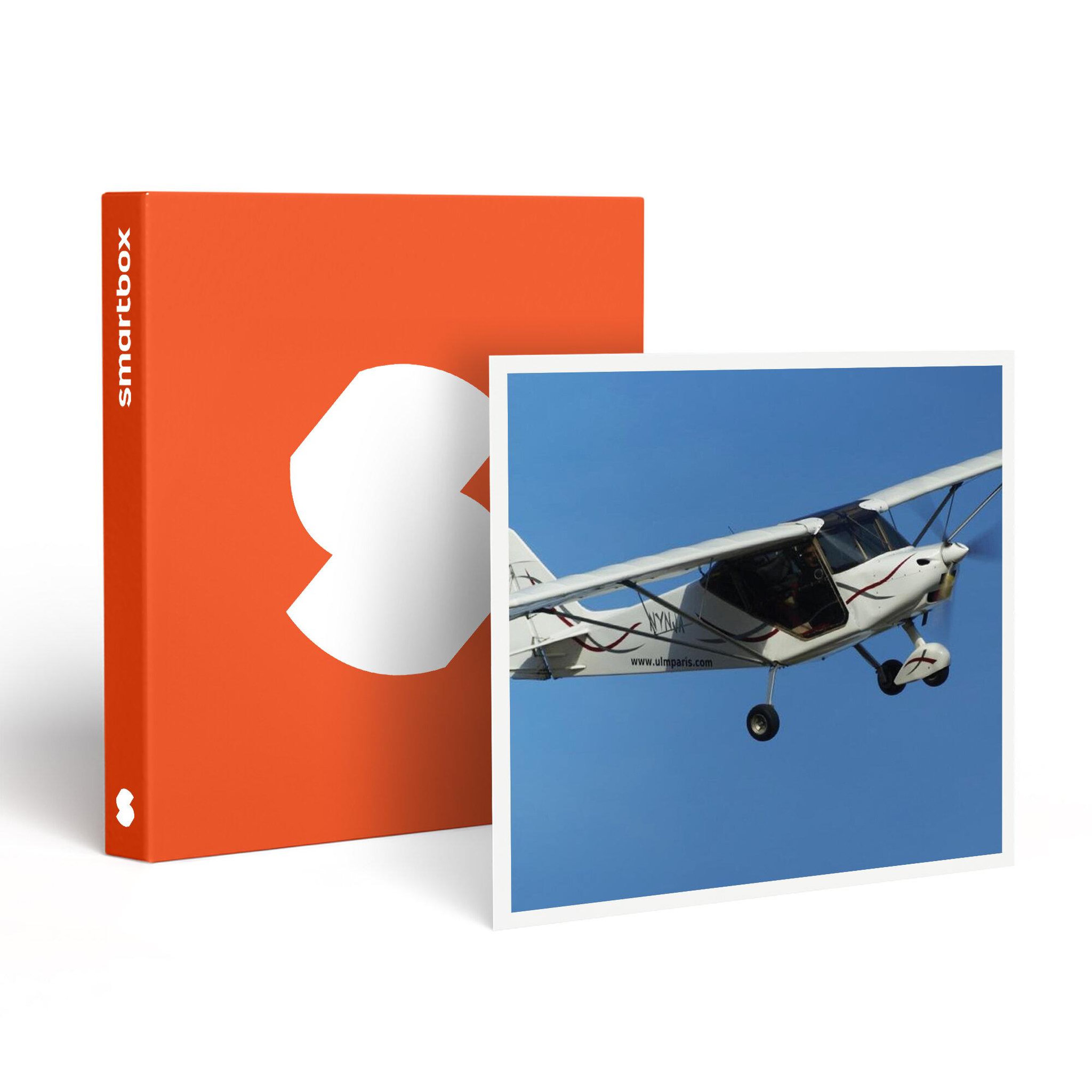 Smartbox Prenez votre envol avec ulm paris lors d'une inoubliable initiation avec vidéo du vol - coffret cadeau sport & aventure