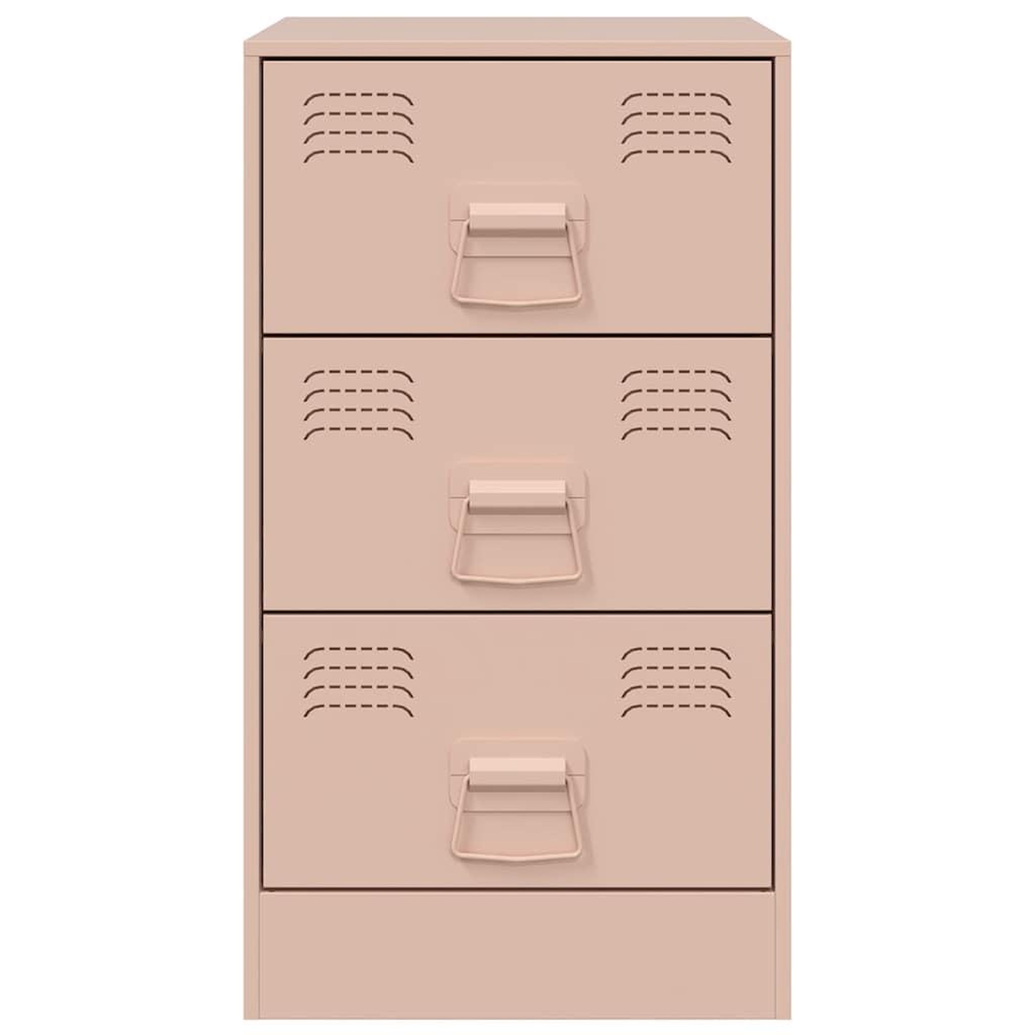 Voir la diapositive 5 : VIDAXL Tables de chevet 2 pcs rose 34,5x39x62 cm acier