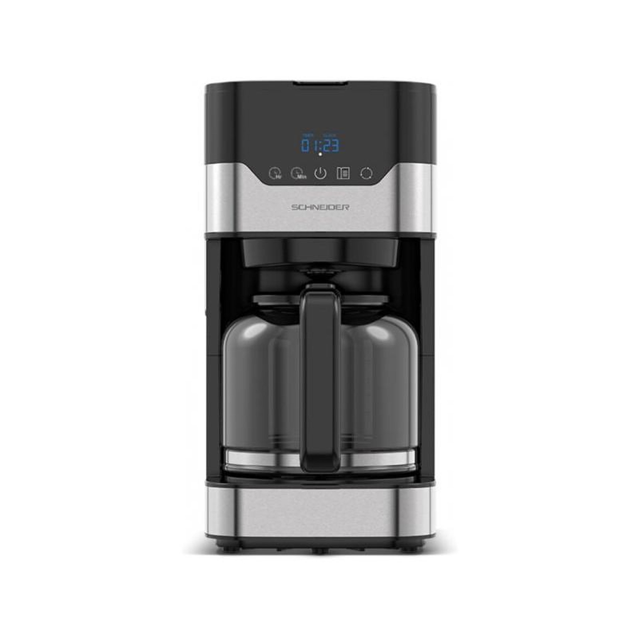 Voir la diapositive 3 : SCHNEIDER Cafetière filtre 1,5l programmable scco215dx schneider