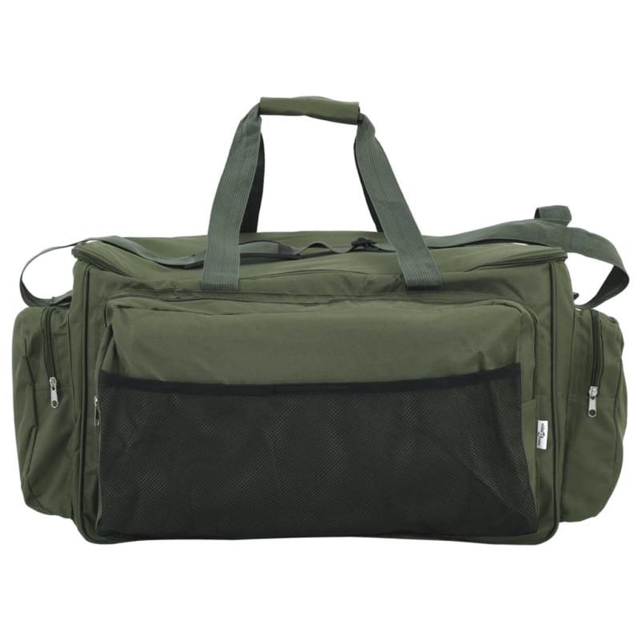 Voir la diapositive 3 : VIDAXL Sac de pêche imperméable vert foncé tissu oxford