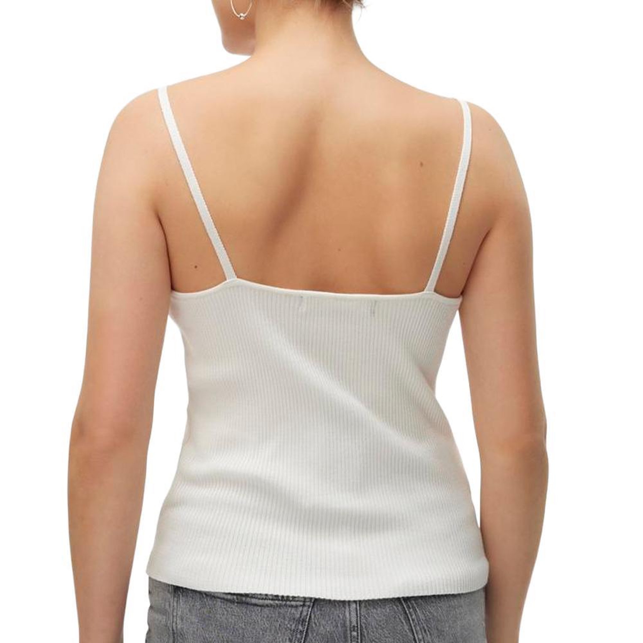 Voir la diapositive 2 : Vero Moda Débardeur Beige Femme Vero Moda Willow