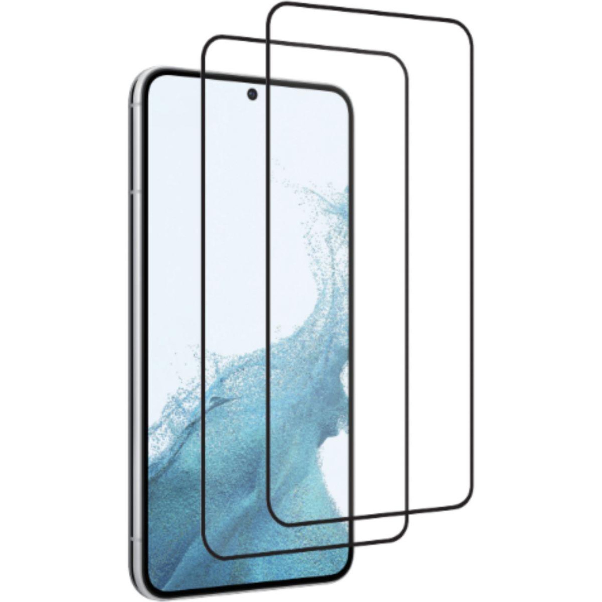 Voir la diapositive 2 : ESSENTIEL B Protège écran samsung s23 verre trempé x2