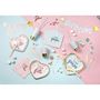 Voir la diapositive 2 : Paris Prix Lot de 20 Serviettes en Papier  Team Fille  33x33cm Rose