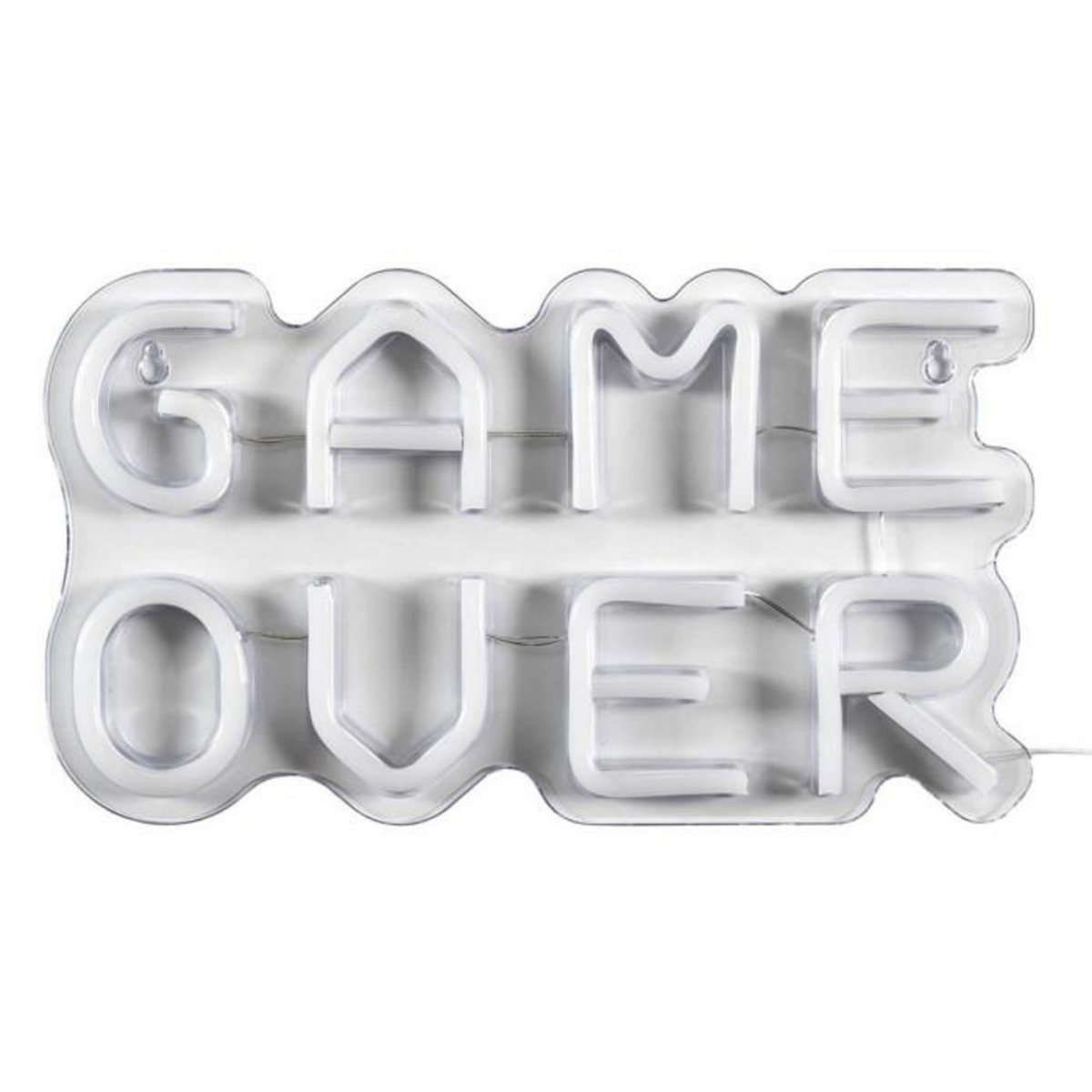 Paris Prix Lampe LED Effet Néon  Game Over  32cm Multicolore