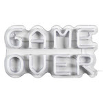 Paris Prix Lampe LED Effet Néon  Game Over  32cm Multicolore