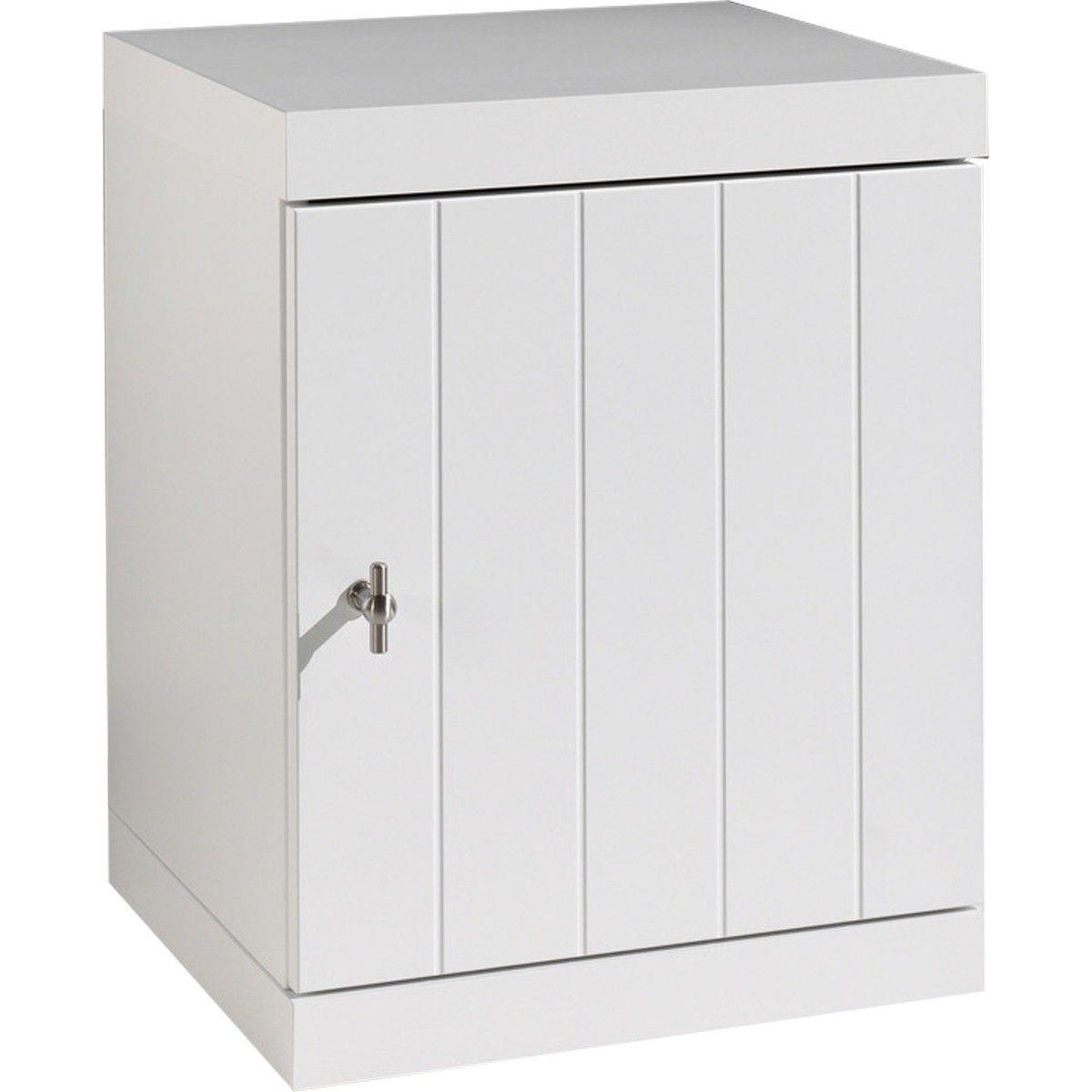 Voir la diapositive 4 : Paris Prix Pack - lit enfant, sommier, chevet & armoire  robin  90x200cm blanc