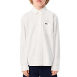 Lacoste Chemise Blanche Garçon Lacoste Contrast. Coloris disponibles : Blanc