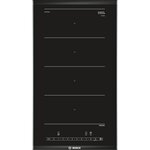 BOSCH Table domino induction 30cm 2 feux 3700w noir - pxx375fb1e