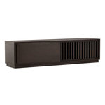 Paris Prix Meuble TV Design Nervuré  Lugo  180cm Marron