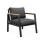 Voir la diapositive 6 : SWEEEK Salon de jardin Casoria, aluminium et polywood 4 places, 1 canapé, 2 fauteuils, 1 table basse