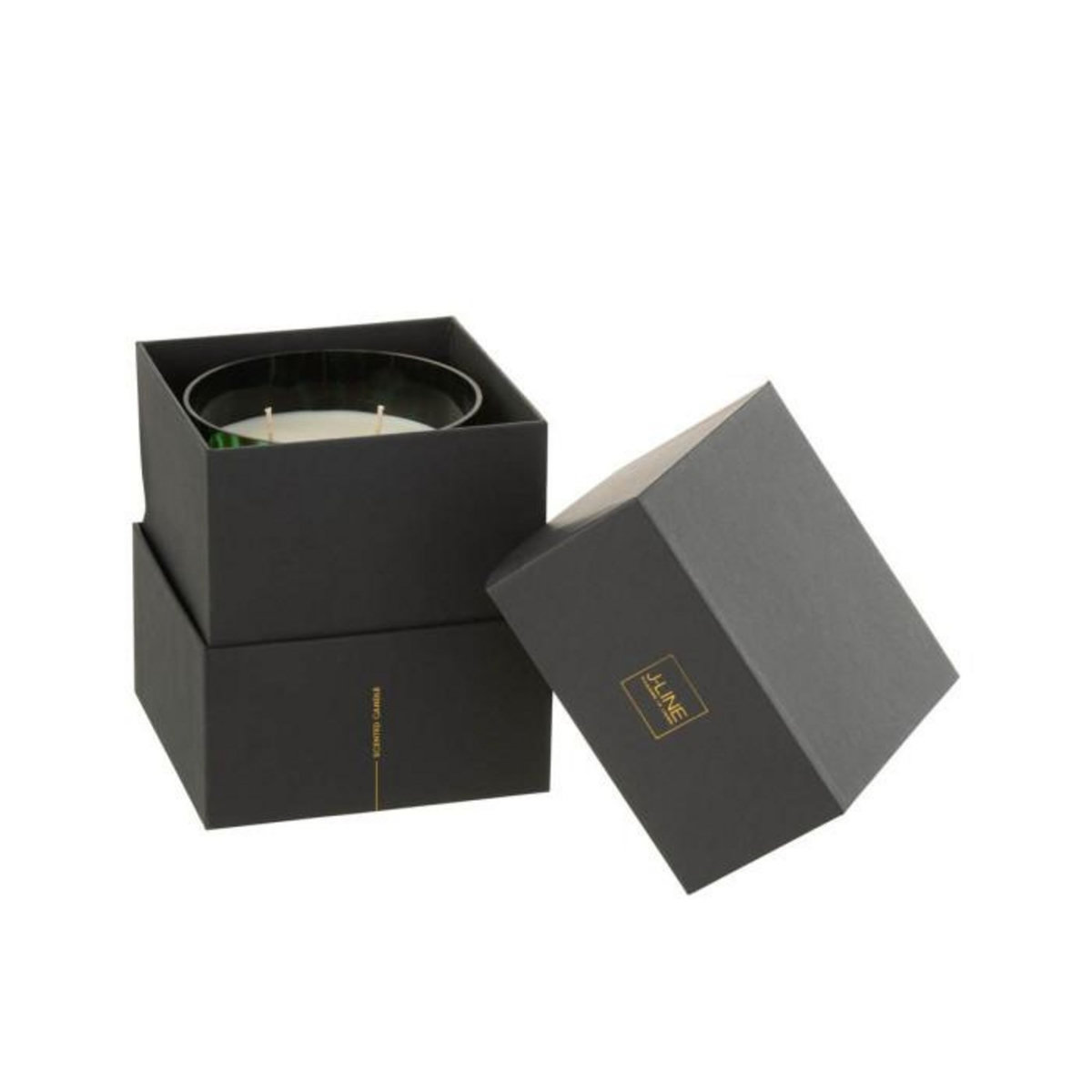 Paris Prix Bougie Parfumée  Noa  16cm Bois de Santal Vert