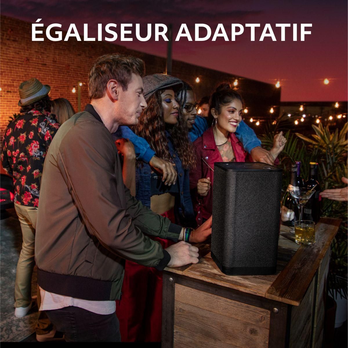 Ultimate ears Enceinte portable Hyperboom Noir (2e génération)