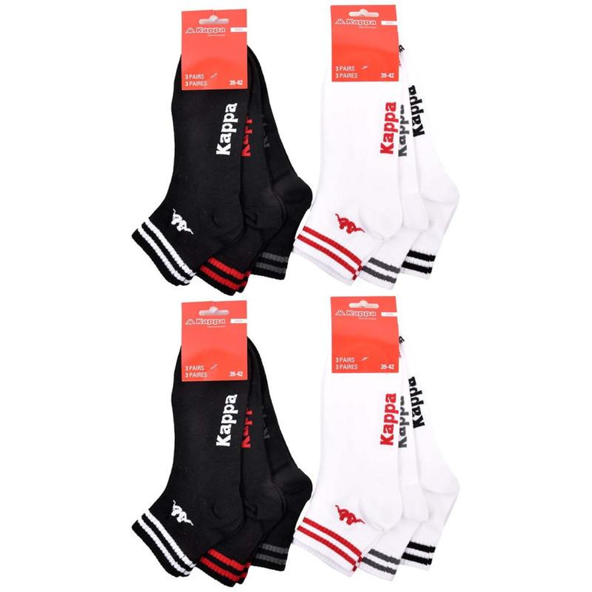 Voir la diapositive 4 : KAPPA Chaussettes KAPPA QUARTER