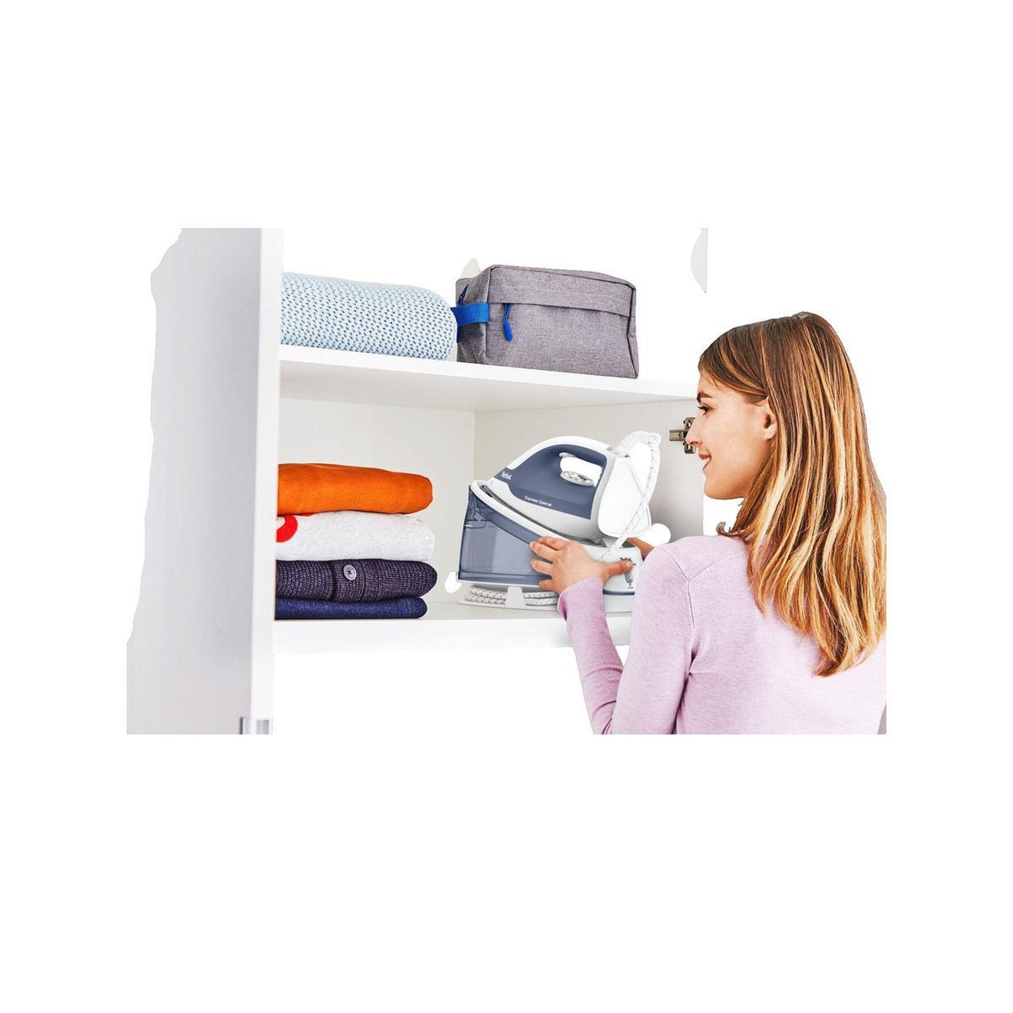 Voir la diapositive 3 : TEFAL Générateur de vapeur Tefal Express Optimal SV4110 puissance 2200 W