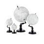 Voir la diapositive 2 : Paris Prix Globe sur Pied en Bois  Terrestre  27cm Noir & Gris