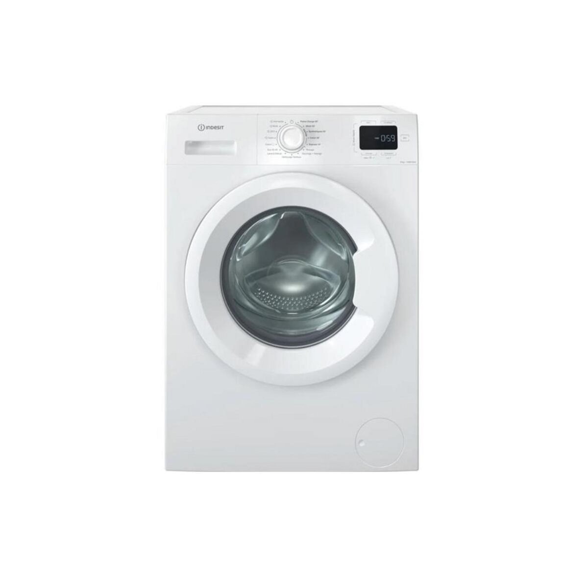 Indesit Lave-linge frontal 8kg 1400 tours/min - IM964MYTIMEFR
