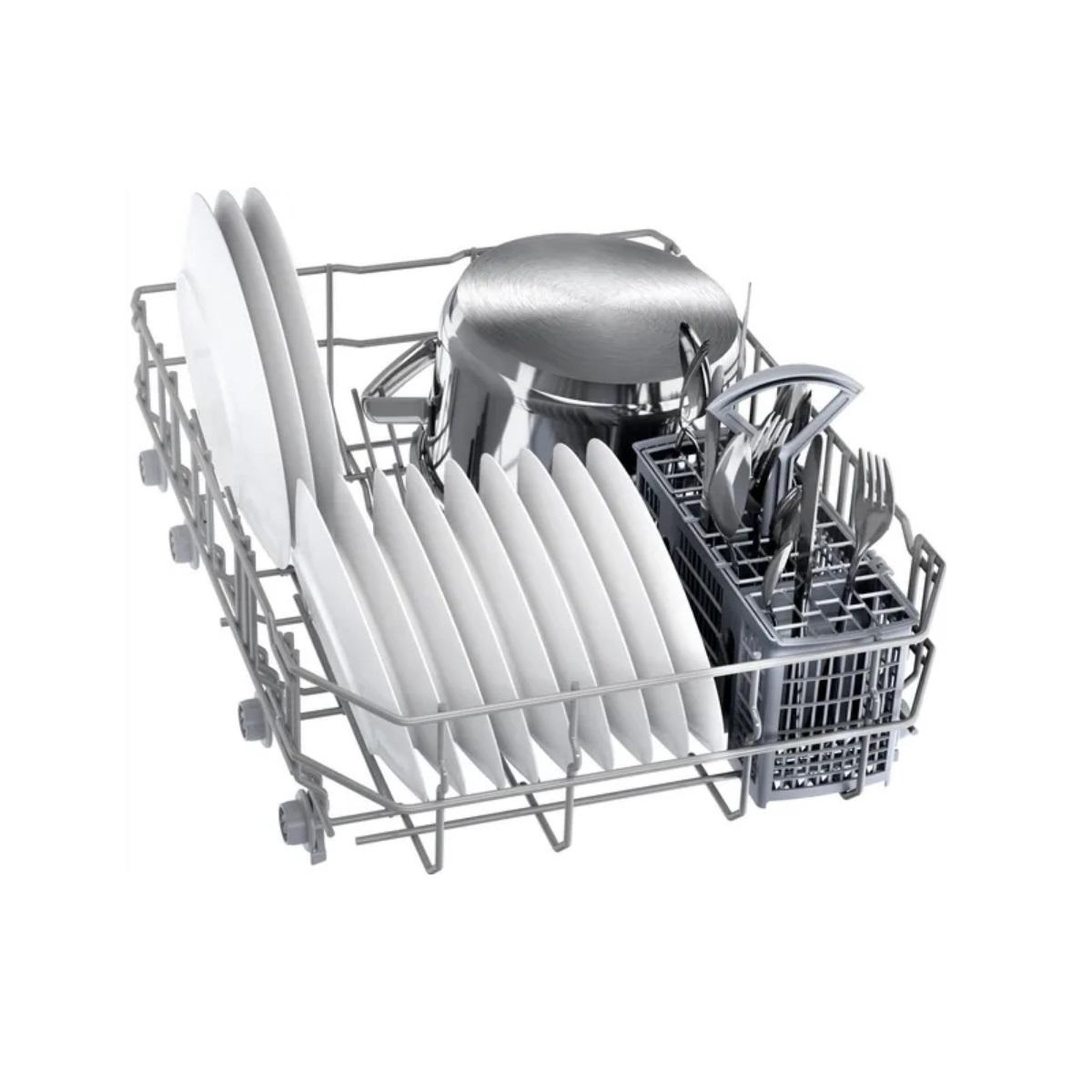 Voir la diapositive 5 : BOSCH Lave-vaisselle 60cm 10 couvert 46db blanc - sps2hkw58e