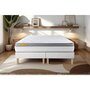Voir la diapositive 1 : SEPTNUITS Matelas + double sommier Memo Zen Mousse à mémoire de forme 5 zones de confort MAXI épaisseur