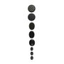 Voir la diapositive 4 : Paris Prix Mallette pour Massage  8 Pierres Chaudes  21cm Noir