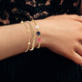 Voir la diapositive 2 : SC BOHEME Lot de 3 bracelets SC Bohème en Laiton Finement doré orné de perles scintillantes