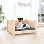 Voir la diapositive 3 : VIDAXL Lit pour chien 55,5x45,5x28 cm Bois massif de pin