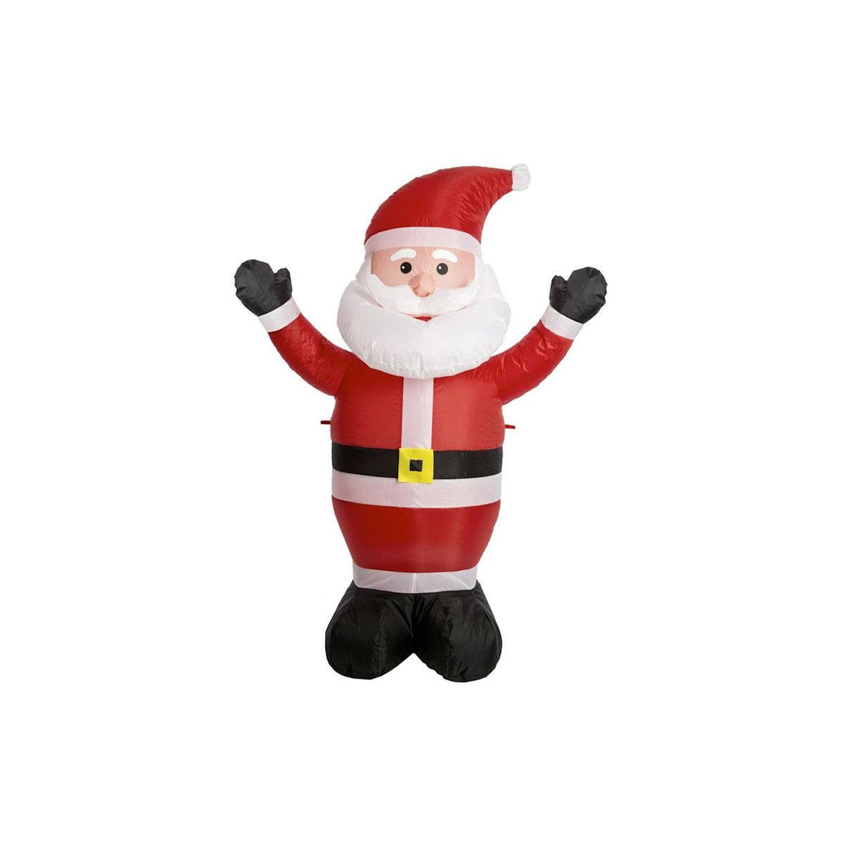 FEERIC LIGHT & CHRISTMAS Père Noël Gonflable  Animé  120cm Rouge & Blanc