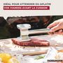 Voir la diapositive 4 : Fackelmann Attendrisseur à viande en aluminium 28 cm Fackelmann Basic