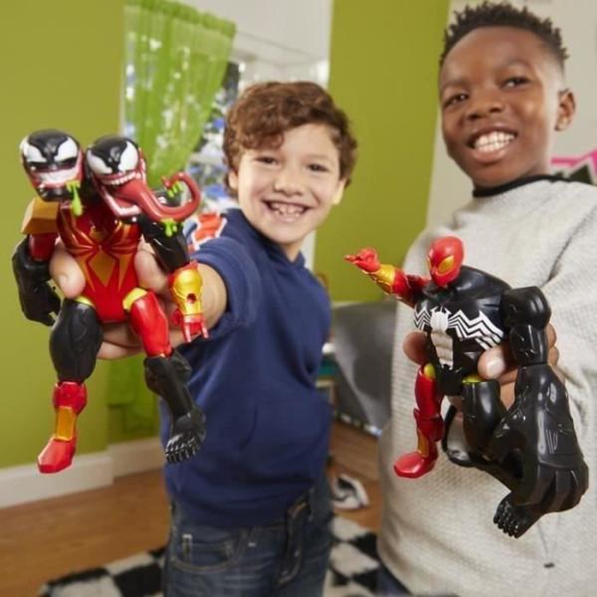 Voir la diapositive 3 : HASBRO MixMashers SpiderMan, figurine 12 cm personnalisable a mélanger et combiner avec accessoires, Marvel, des 4 ans
