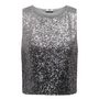 Voir la diapositive 1 : JACQUELINE DE YONG Top Sequins Gris  Femme JDY Milo