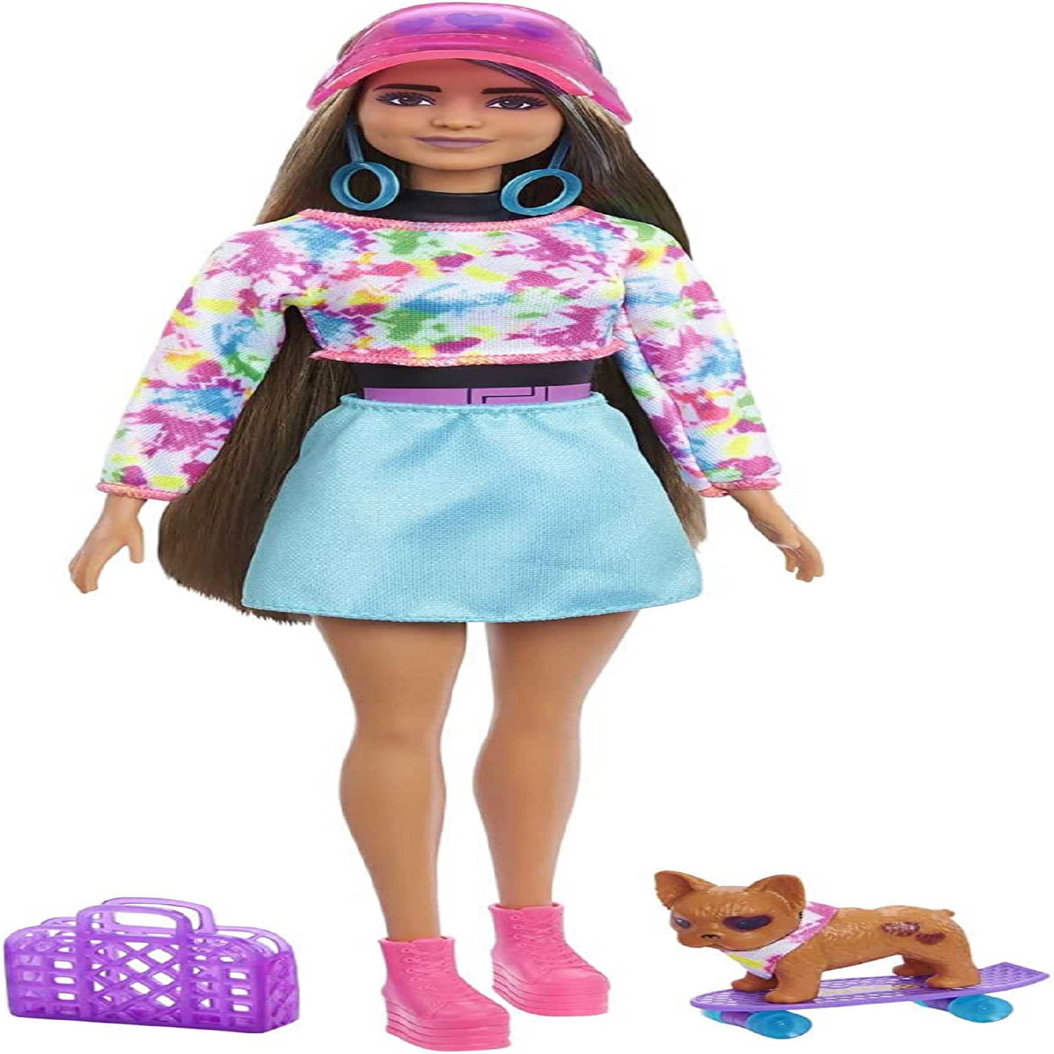 Voir la diapositive 2 : BARBIE Poupée Barbie Color Reveal avec 25 surprises Tie Dye Fluo 