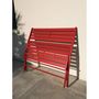 Voir la diapositive 5 : Paris Prix Banc de Jardin Pliant  Marius  95cm Rouge Carmin