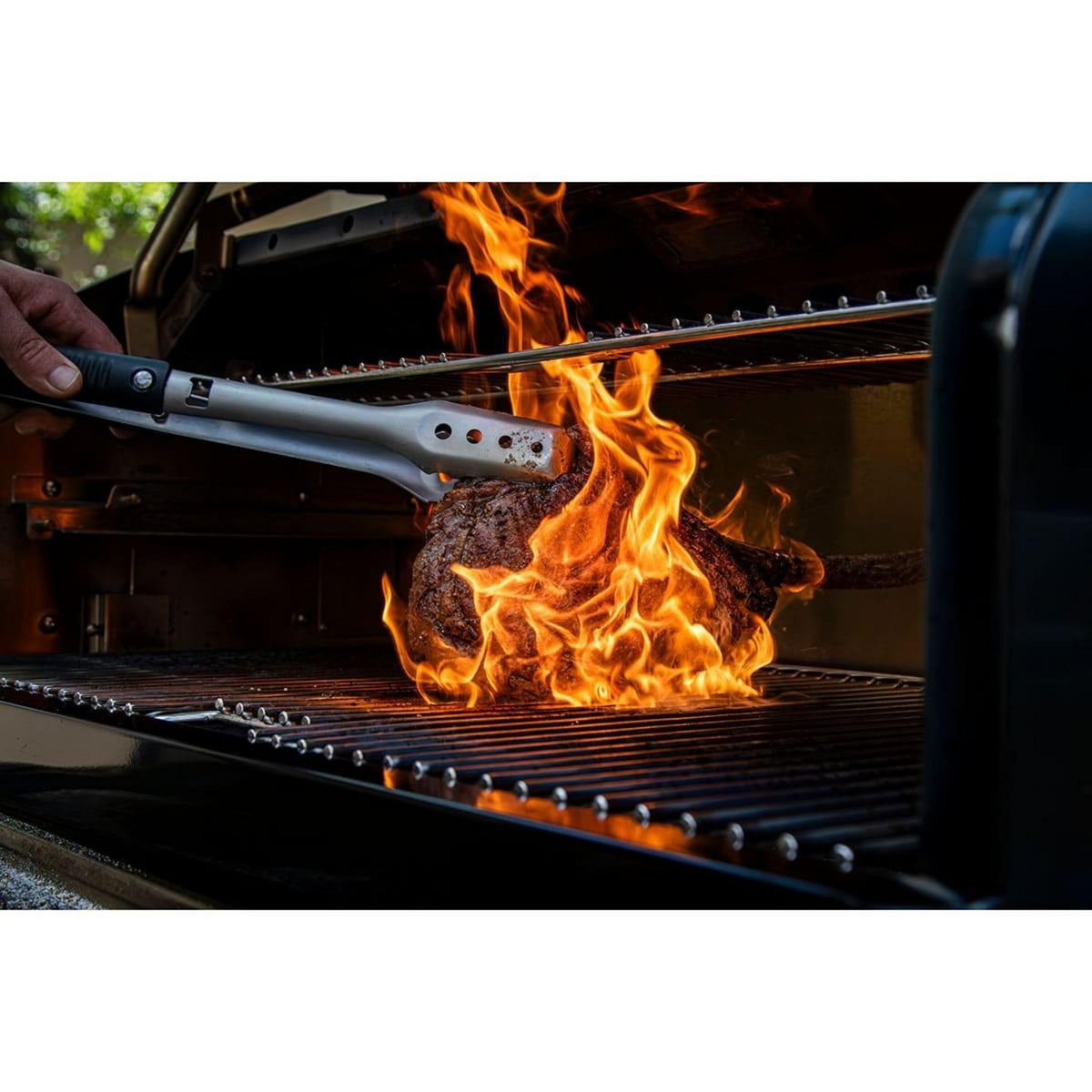 PITBOSS Barbecue à Pellets Grill et Fumoir Ecran LCD Cuisson 90x50cm 8 cuissons + Housse de protection Navigator 1150 PIT BOSS