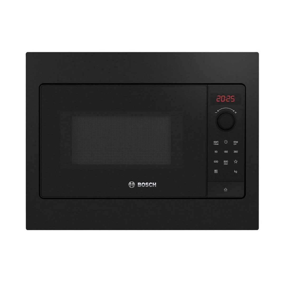 BOSCH Micro-ondes encastrable 20l 1270w noir - BFL523MB4