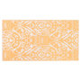 Voir la diapositive 3 : VIDAXL Tapis d'exterieur ARAKIL Orange et blanc 80x150 cm PP