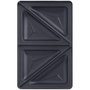 Voir la diapositive 2 : TEFAL Plaque XA800212 - triangle snack collection