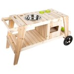 small foot small foot - mud outdoor play kitchen 11665