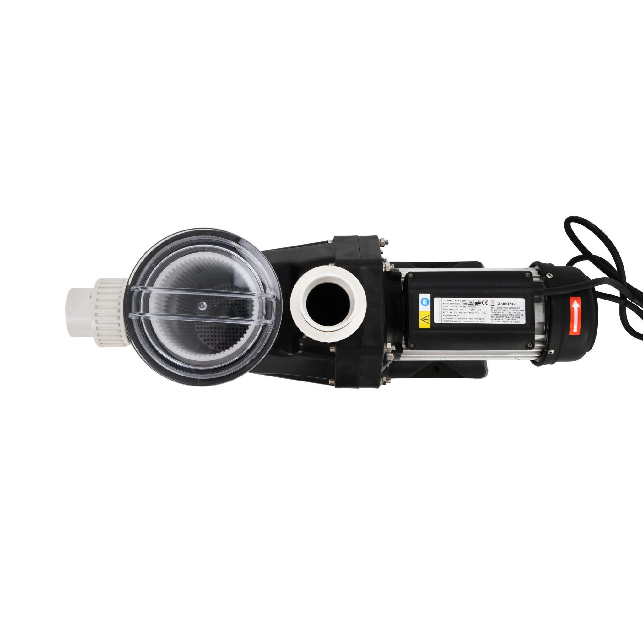 Voir la diapositive 5 : WERKAPRO Pompe piscine 27m3/h puissance 1,2cv WERKA PRO