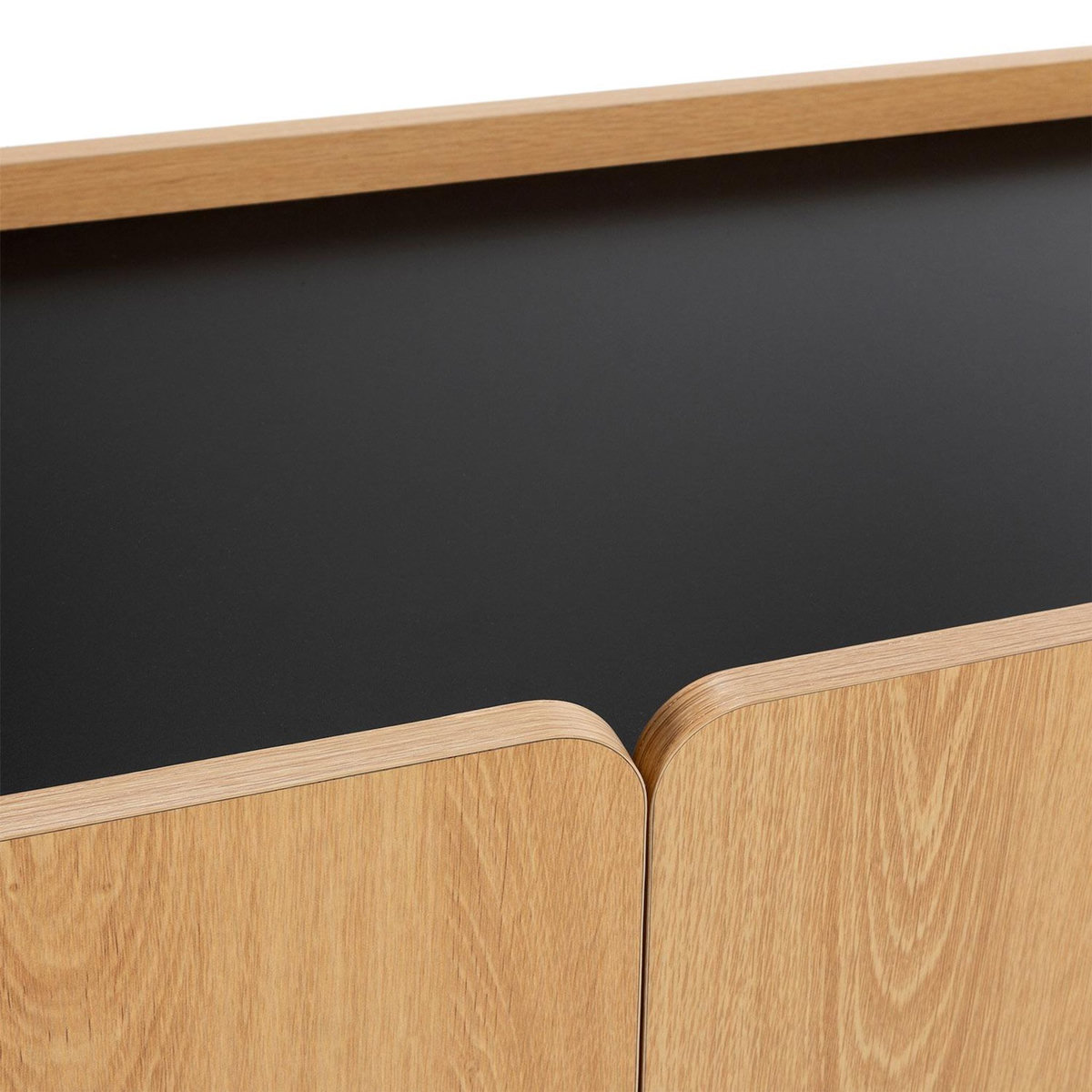 VS VENTA-STOCK Buffet Curva 3 portes couleur Chêne