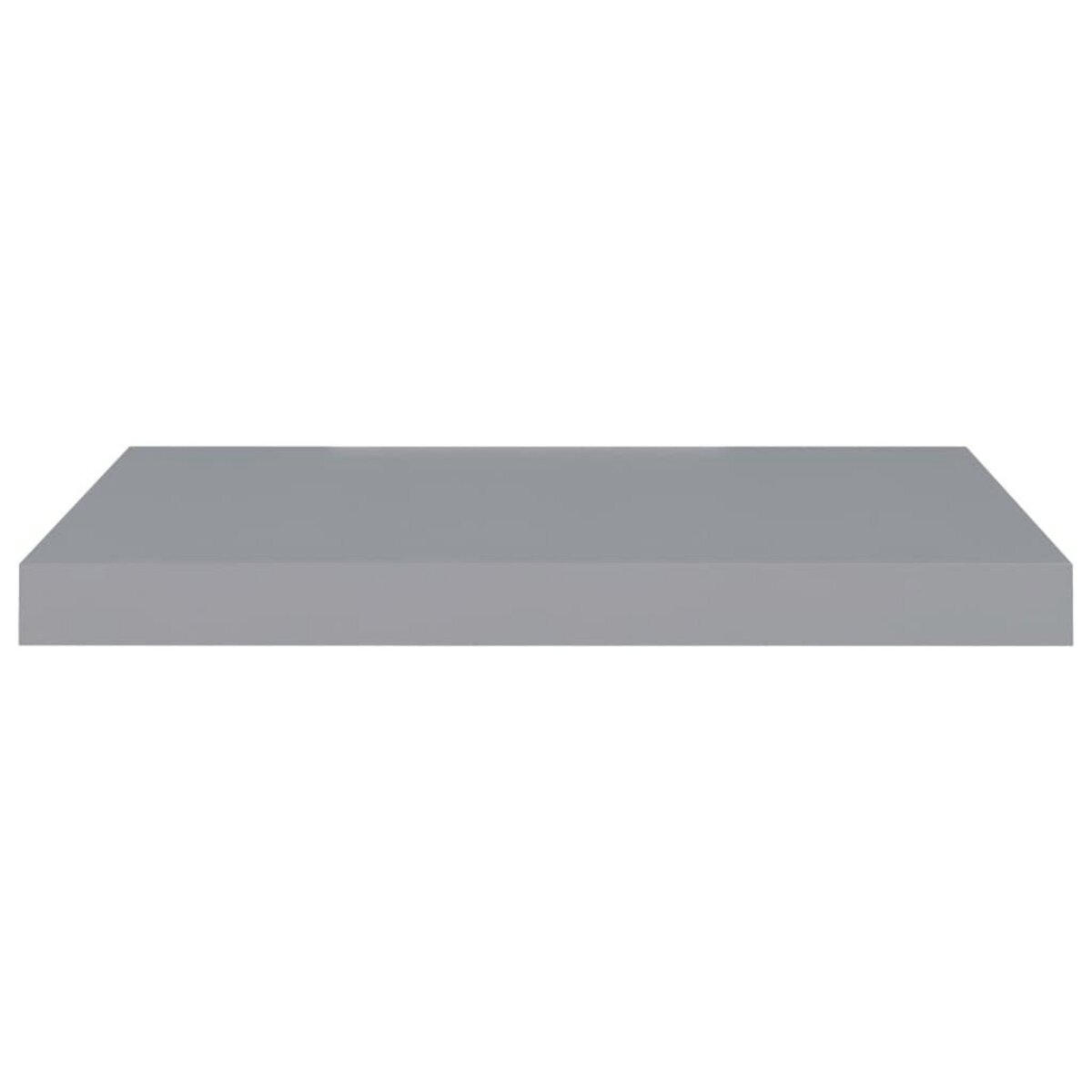 VIDAXL Etagere murale flottante gris 60x23,5x3,8 cm MDF