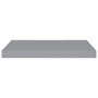 Voir la diapositive 4 : VIDAXL Etagere murale flottante gris 60x23,5x3,8 cm MDF